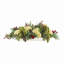 Holiday Arrangement with Hydrangeas, Ribbons and Berries