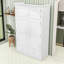 Grand garde-manger avec tablettes réglables, 6 tiroirs, 4 plateaux coulissants et 8 supports de porte-417593835