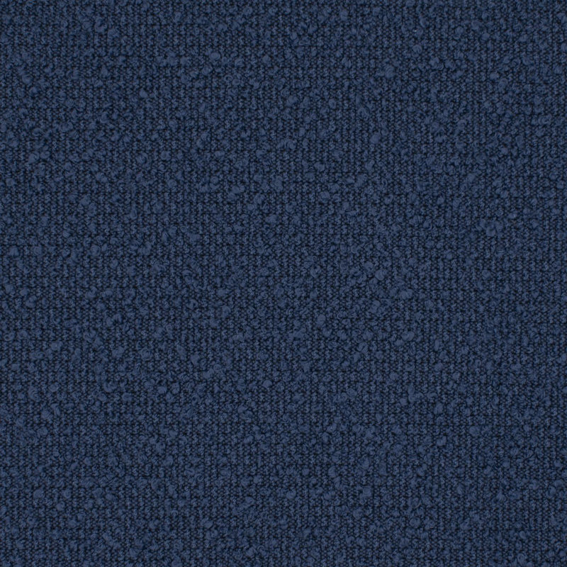 Fauteuil à volutes Korkuteli, Bleu marine