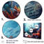 «Titanic Under Water Memory I» - ensemble d'art mural sur toile corail sous l'eau-107755844-107755850