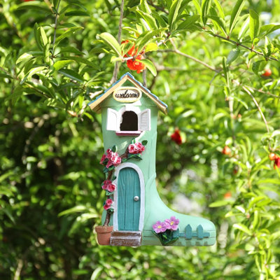 Cabane à oiseaux, nichoir suspendu