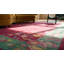 Antique Art Deco Room Size Wool Fuschia Rug