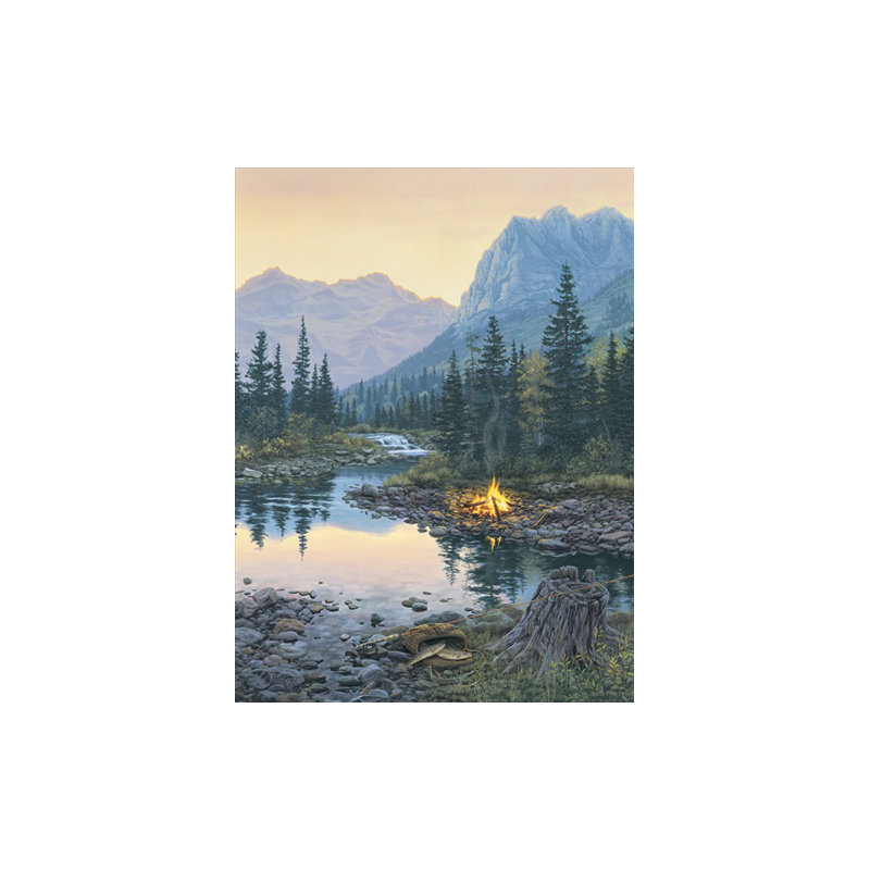 « time vole » par darrell douille, reproduction d’art