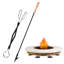 Ensemble d'outils de foyer en fer Abbo