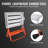 30.3'' W Height-Adjustable Workbench with Wheels