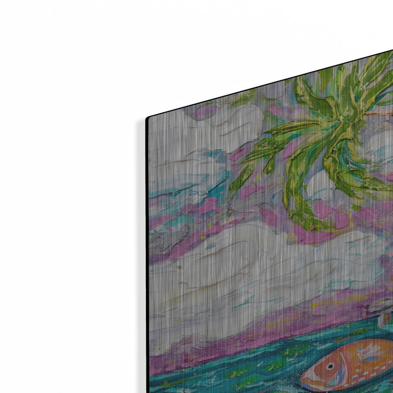 «Dock Of The Bay» par Estelle Grengs, H 24 po x l 36 po