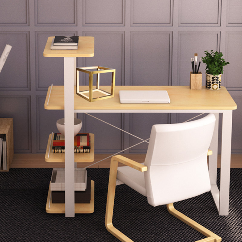 Mauck LED Square Table Lamp, Gold
