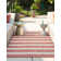 Simkins Striped Indoor / Outdoor Rug