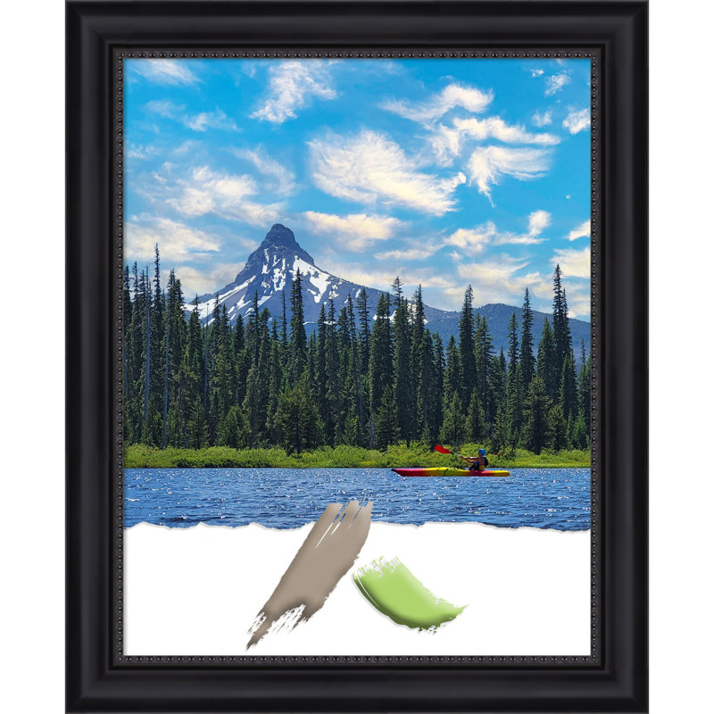 Egmont Picture Frame, Black, 11" W x 14" H
