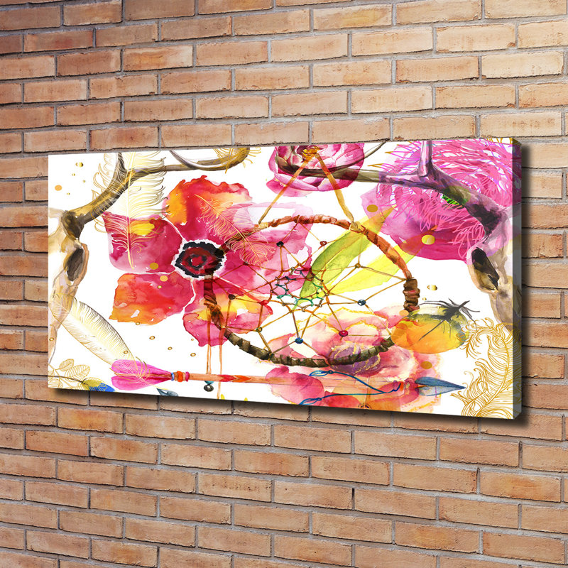 Floral Pattern - Wrapped Canvas Print