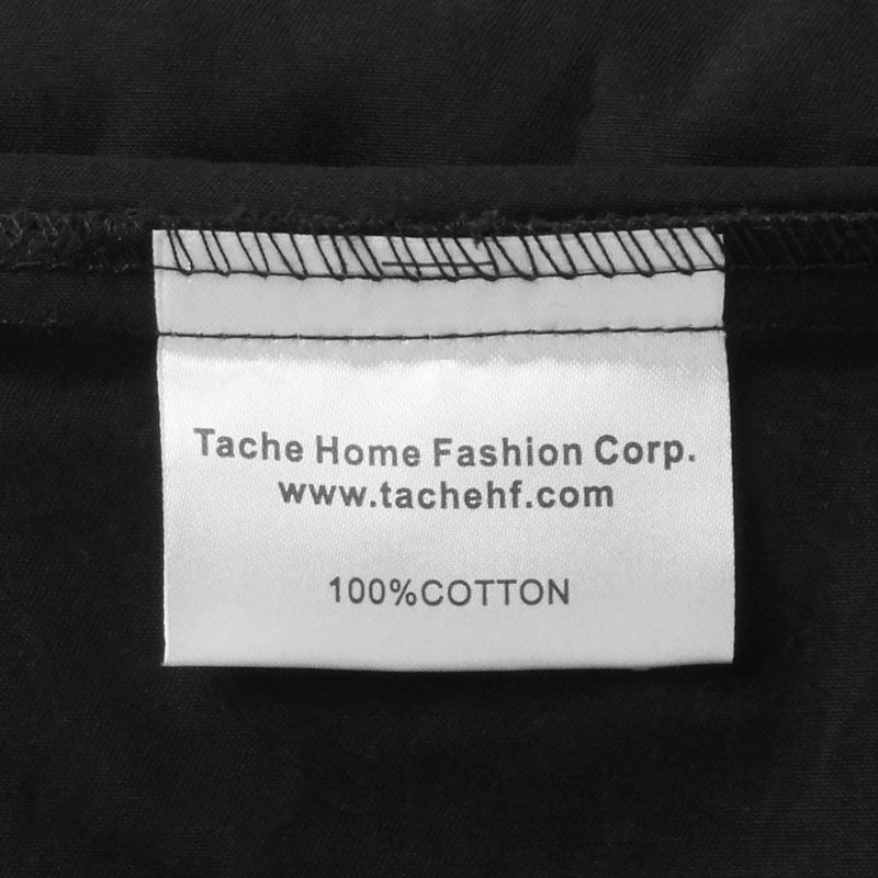 Modern & Contemporary Cotton Comforter, Twin, Green/Lime/Black
