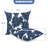 Outdoor Patio Throw Pillows 17.3’’ X 17.3’’ X 6.5’’ Set Of 2 Throw Pillows With Inners Outside Bench Chair Decorative Cushions For Swing Deep Seat Bed Couch Sofa Indoor Outdoor Pillows, Palm Leaf Pattern-1367176708