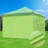 InstaHibit Universal Privacy Sidewall UV30+ Fits Canopy Gazebo 1 Piece Green-64714850-64714853