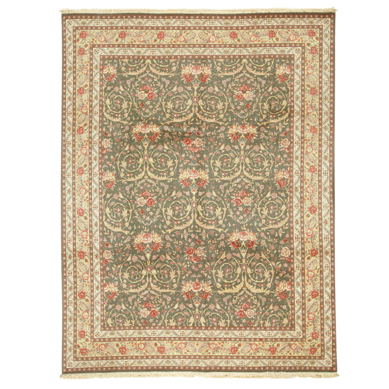 Hand Knotted Wool Indoor Rug