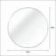 Miroir de salle de bain rond en métal pour mur, 36 pouces, reflet transparent, antirouille, incassable, facile à installer-1523945762-1523945768