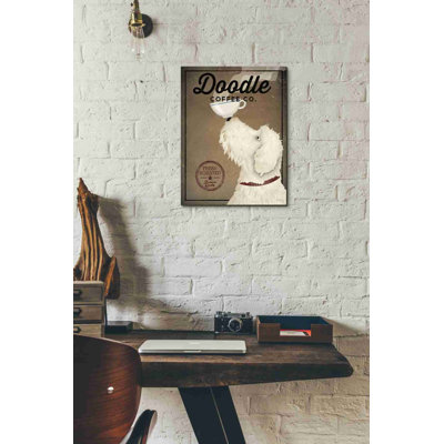 «Doodle Coffee» par Ryan Fowler - impression sur toile tendue
