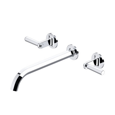 Modelle Wall Mount Tub Filler Trim With C-Spout