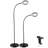 Chaithra 5X Floor Magnifying Glass with Light and Stand Flexible Gooseneck LED