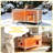 Heated Cat House for Outside Outdoor Cat House Weatherproof Insulated Feral Cat Shelter with Heater and Insulated Liner