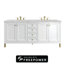 Meuble-lavabo double 72 po avec chargeur sans fil Freepower Chicago-1067479550-1067479545
