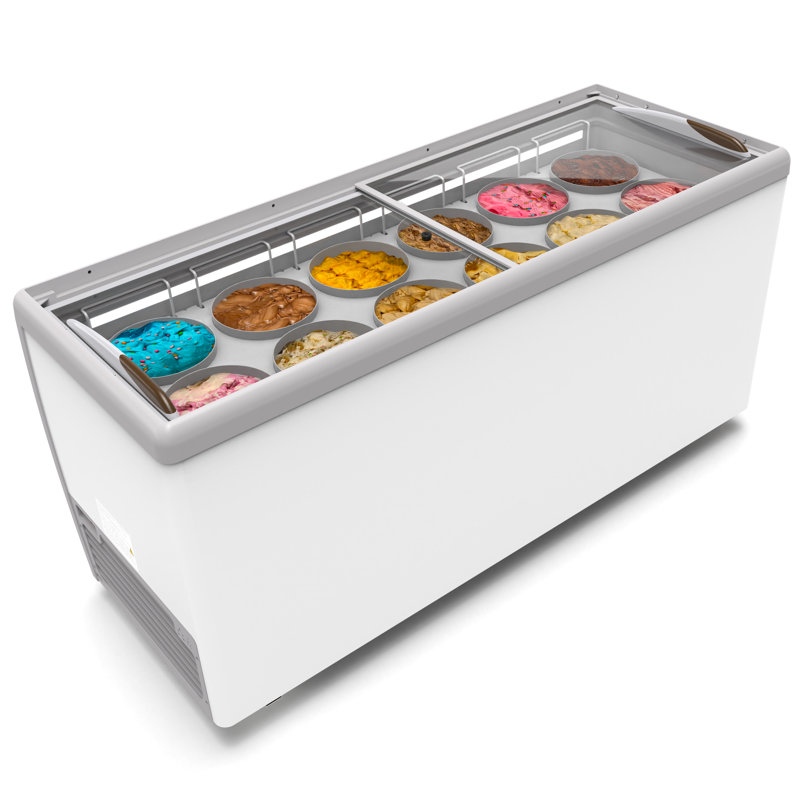 KoolMore 20 Cubic Feet Merchandising Freezer - 71''