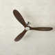 Franny 3 Blade Ceiling Fan with LED Light Kit