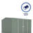 Absco Premier 10' W x 10' D Metal Galvanized Steel Weather Resistant Storage Shed Pale Eucalypt-92300886