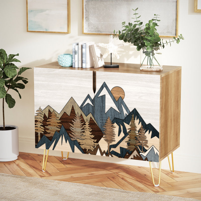 35'' Sideboard, Mountain Sun Brown