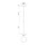 Luminaire suspendu géométrique simple à 1 lumière Daveney-947093171-947093170