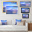 «Vibrant Panoramic Tropical Seascape Sunset II», reproduction sur toile-1802046586-1802046585
