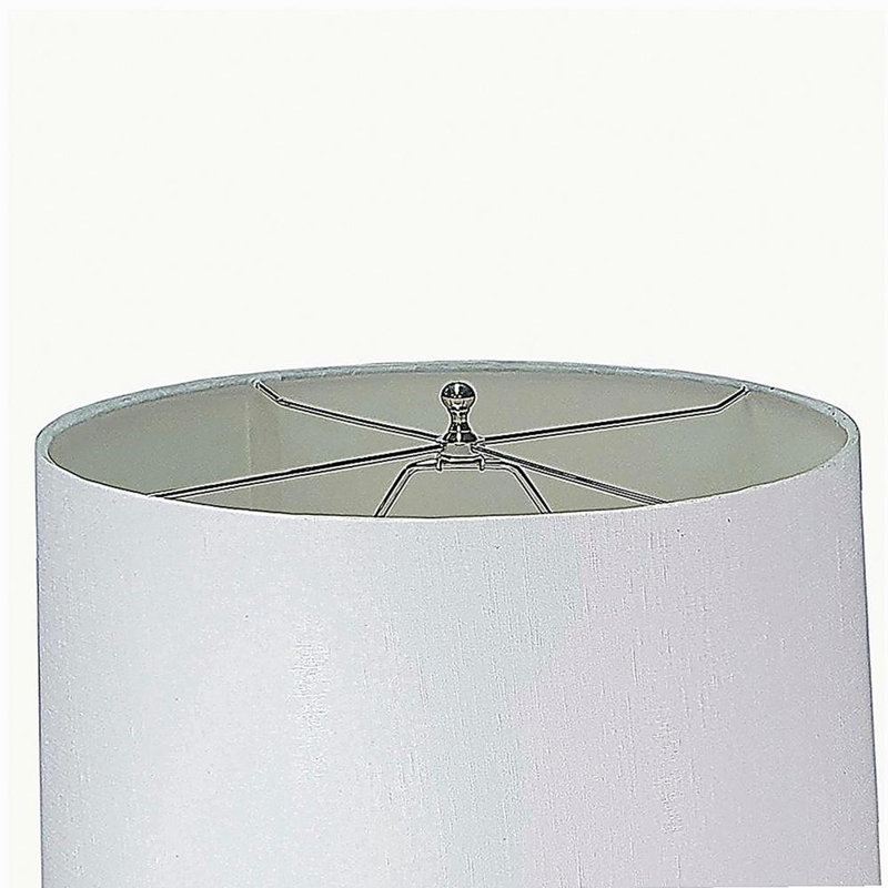 Lampe de table en verre D16x30 "