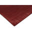 Blocks handloomed Viscose Red Area Rug