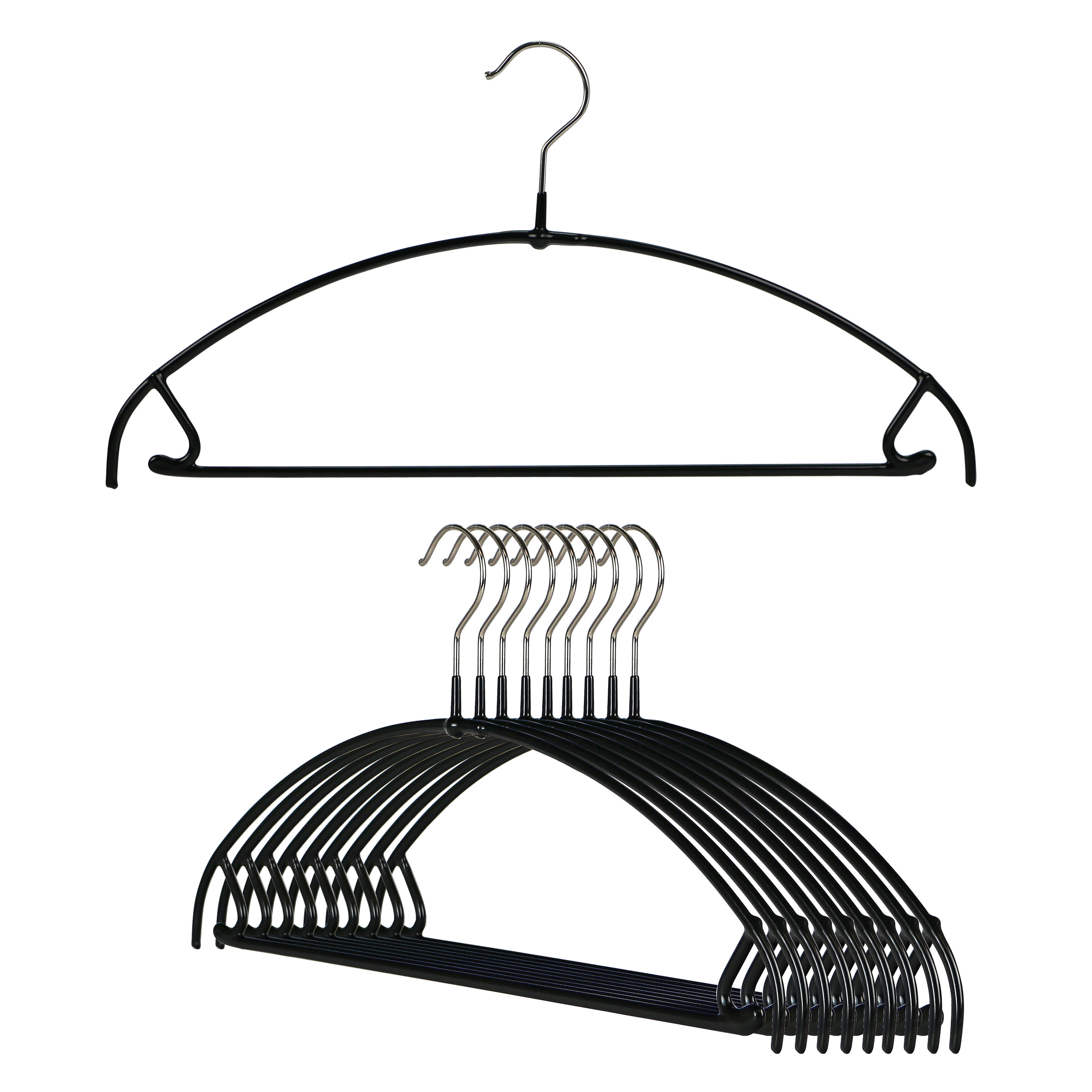 Mawa Euro Metal Non-Slip Standard Hanger for Suit/Coat & Reviews | Wayfair