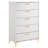 Rectangular 5-Drawer Chest