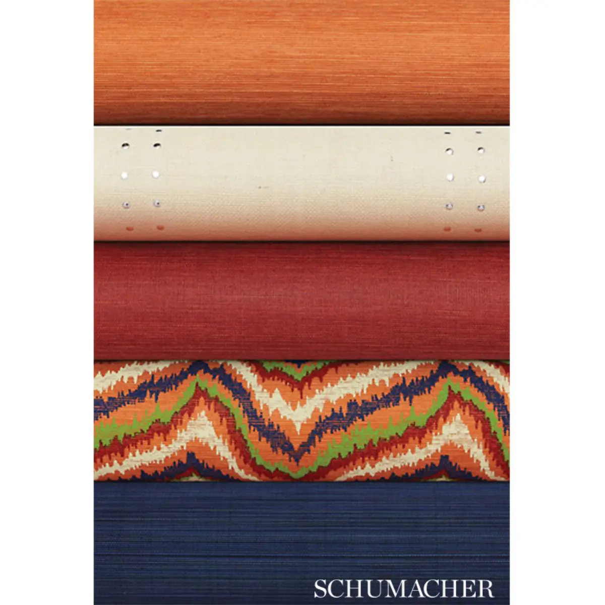 Haruki Sisal Wallpaper Roll, Garnet