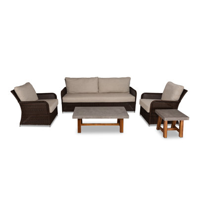Savannah Outdoor 5 - Piece Conversation Set