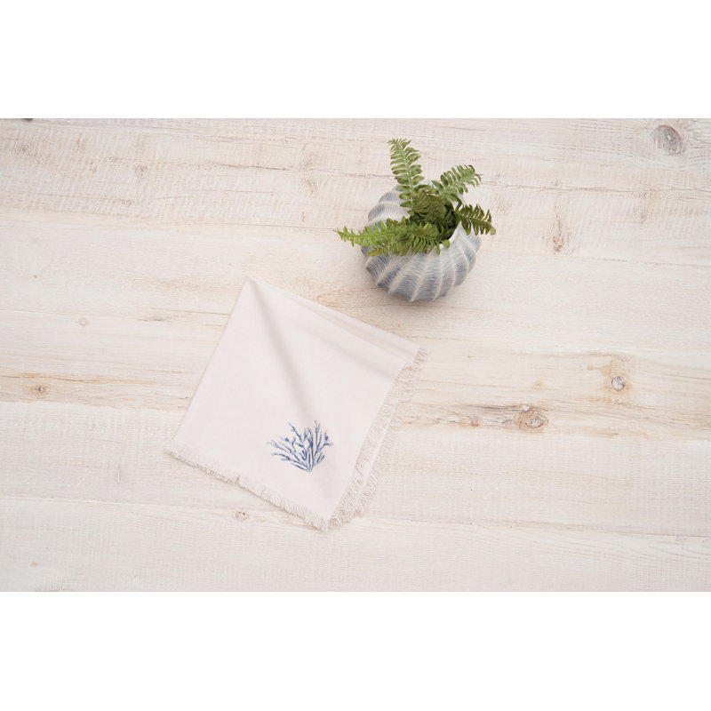 Blue Coral Bay Napkins Set of 4
