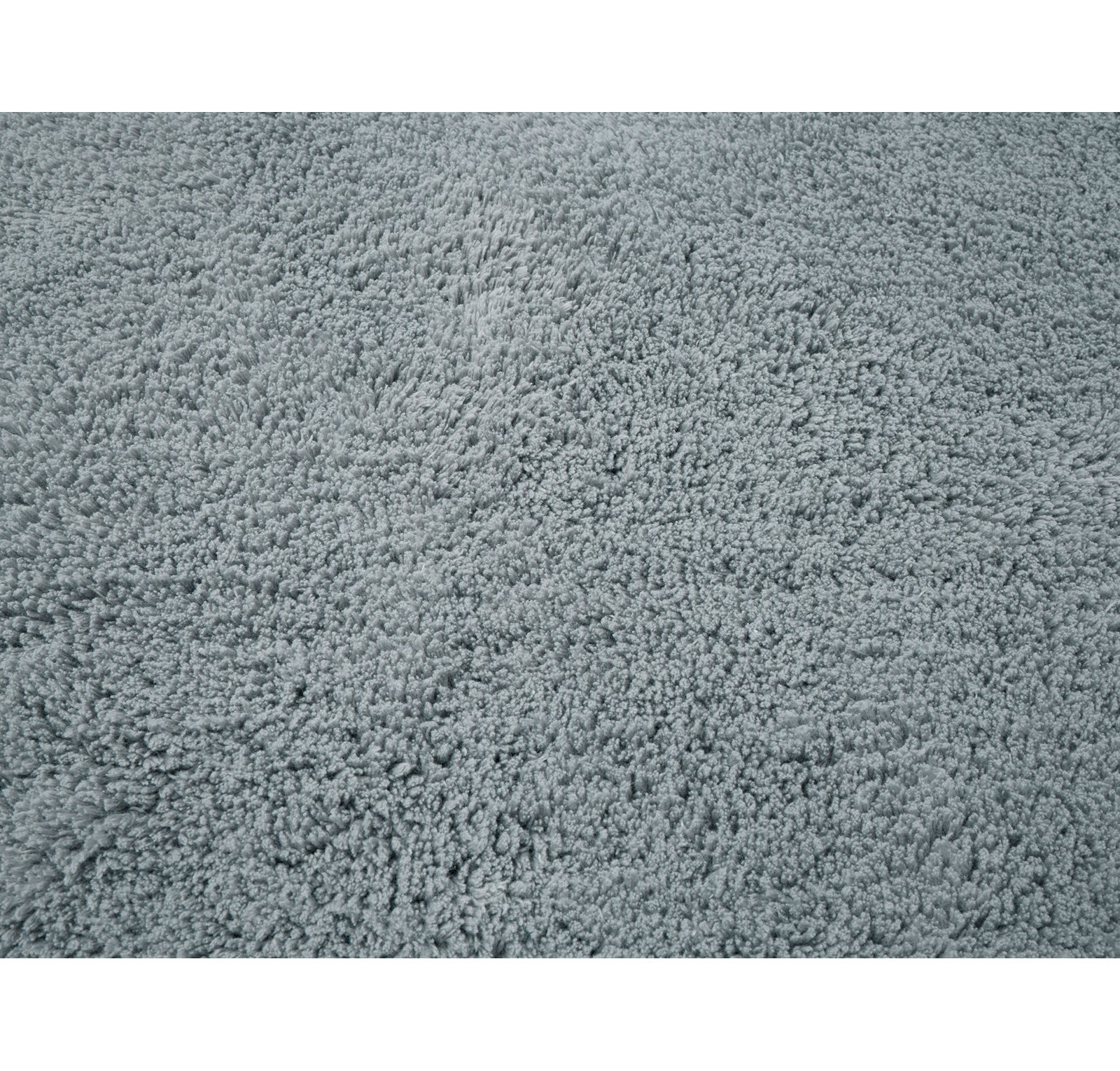 Shag Organic Bath Rug, 36" L x 24" W, Fossil