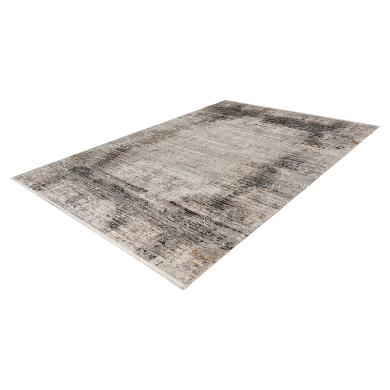 Noblesse Uni Area Rug, Grey/Brown/Blue, Rectangle 80 x 150cm