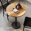 Plateau de table rond en bois massif de 30 po avec base de 18 po de hauteur-948069849-948068902-948069851