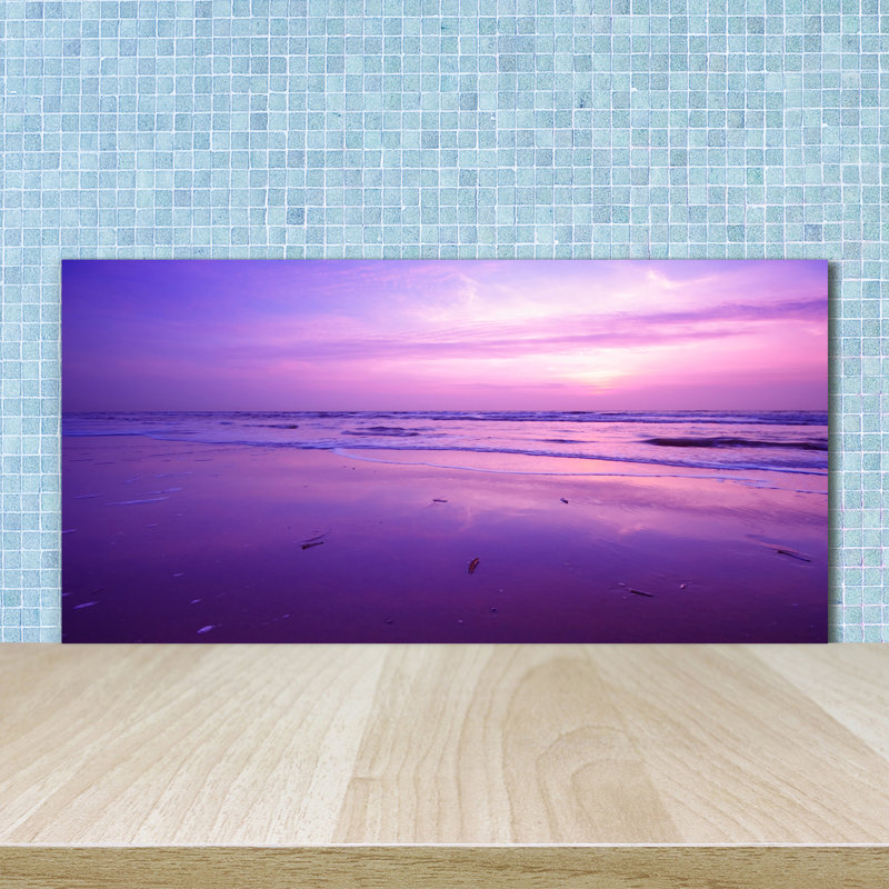 50cm W x 100cm L Glass Peel and Stick Panel