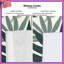 Rideaux de fenêtre à motif de feuilles tropicales, voilages et voilages occultants - 1 panneau-556192078-556192077
