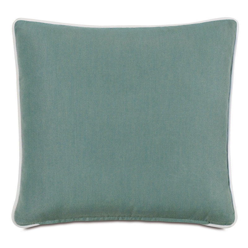 Housse et insert de coussin décoratif Amu Lasercut par Alexa Hampton, Vert