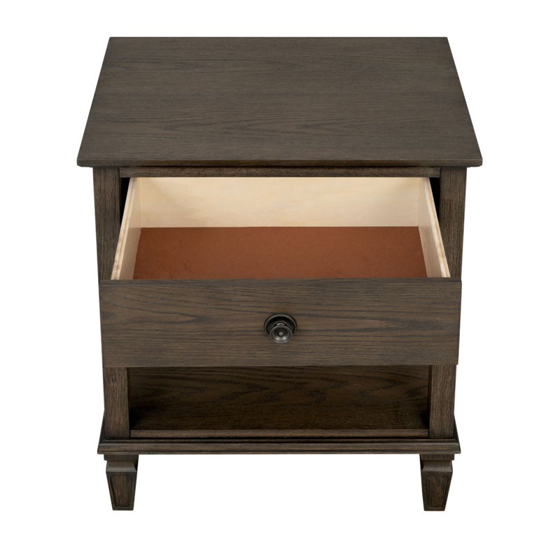Table de chevet Victoria, Brun