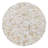 Ayona Beige Capiz And Wood Side Table