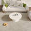 80 cm Round Cream White Coffee Table