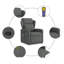 Fauteuil inclinable Vidaxl