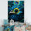 «Peacocks Royal Plumage I», reproduction sur toile