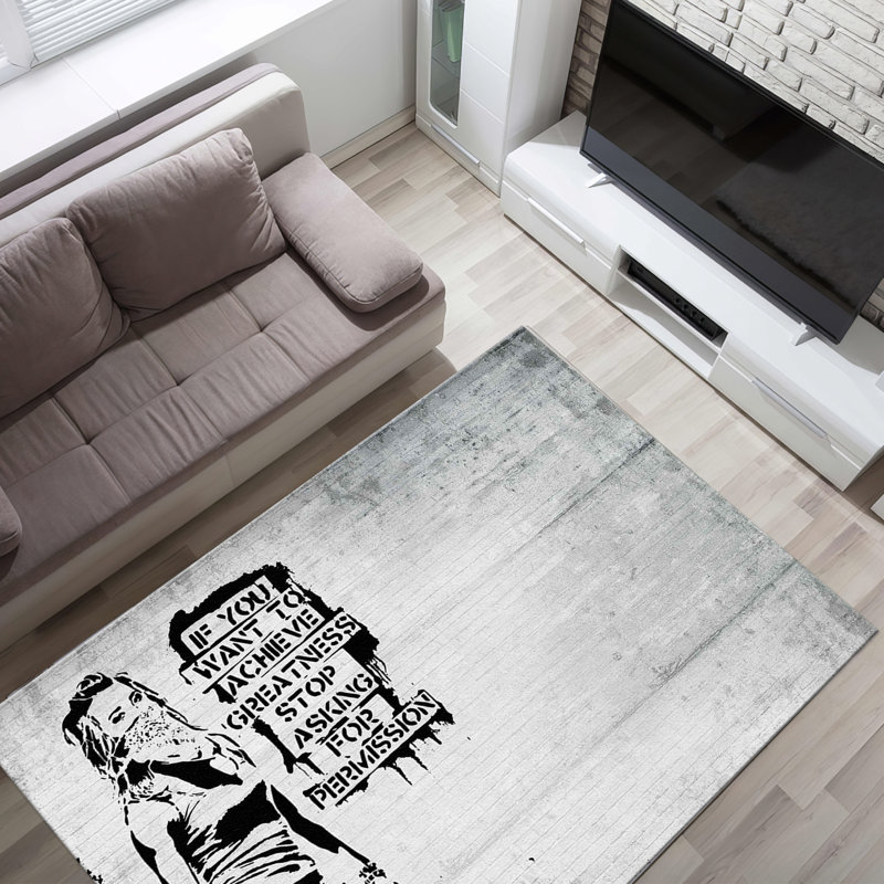 Exquisite Non-Woven Thin Type Printed Rug with Intricate Floral Motif and Rich Color Palette for a Luxurious Touch to Your Home Decor