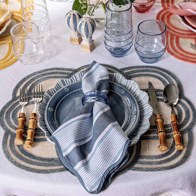 Provence Napkin Ring, Chambray